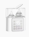 Aquecedor e Esterilizador de Mamadeiras | Tecnologia 9 em 1 | Elimina 99,9% das Bactérias