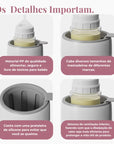 Aquecedor de Mamadeira Elétrico Que Esquenta de Forma Rápida e Uniforme
