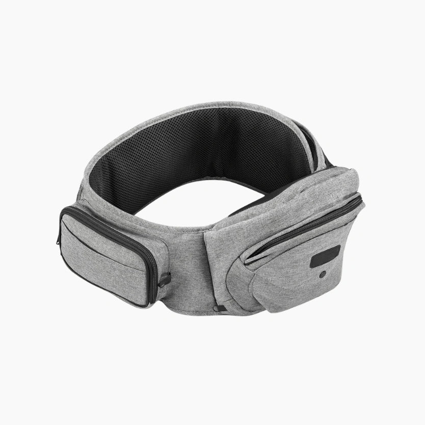 Canguru Ergonômico Arkemis Baby Comfort - Melhor Canguru para Bebês de 0 a 3 Anos - Cinza