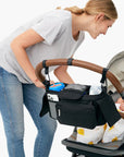 Organizador de Carrinho Arkemis - Porta-objetos Multifuncional para Bebês e Mamães