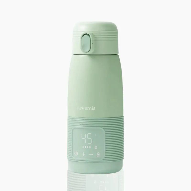 Aquecedor de Mamadeiras Portátil com Aquecimento Rápido e Bateria de Longa Duração