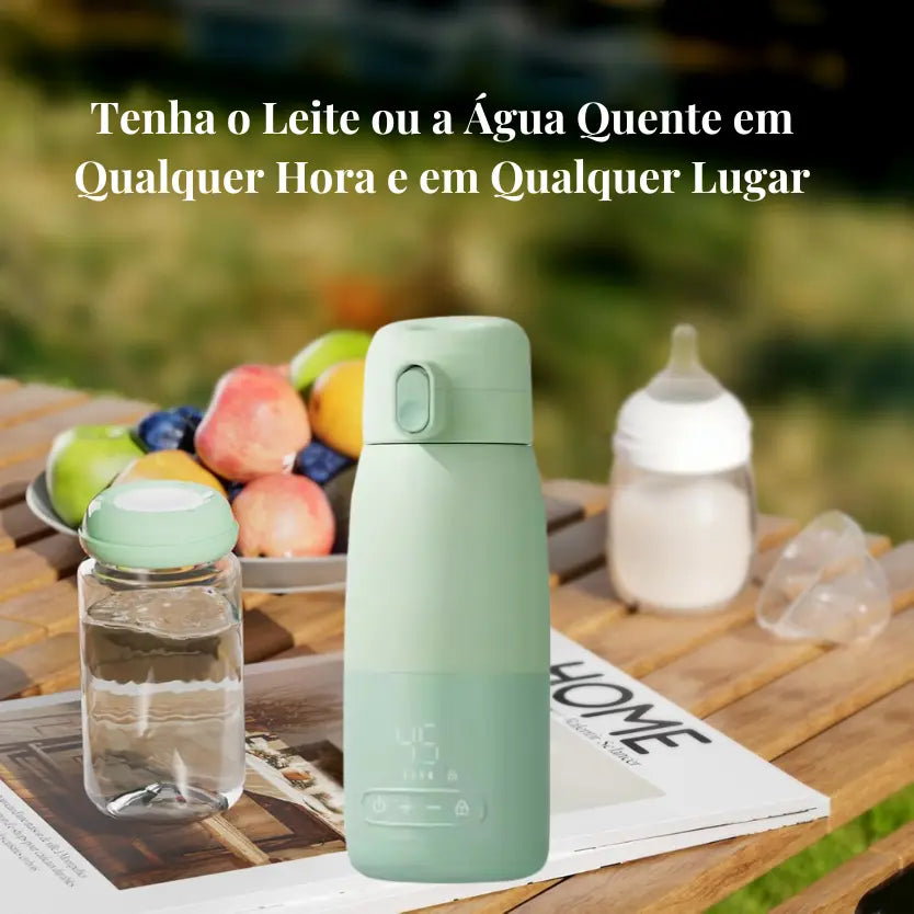 Aquecedor de Mamadeiras Portátil com Aquecimento Rápido