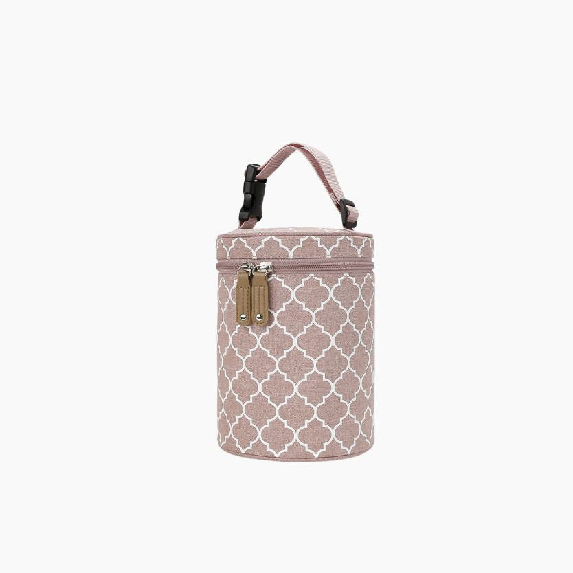 Bolsa Termica Mamadeira Rosa