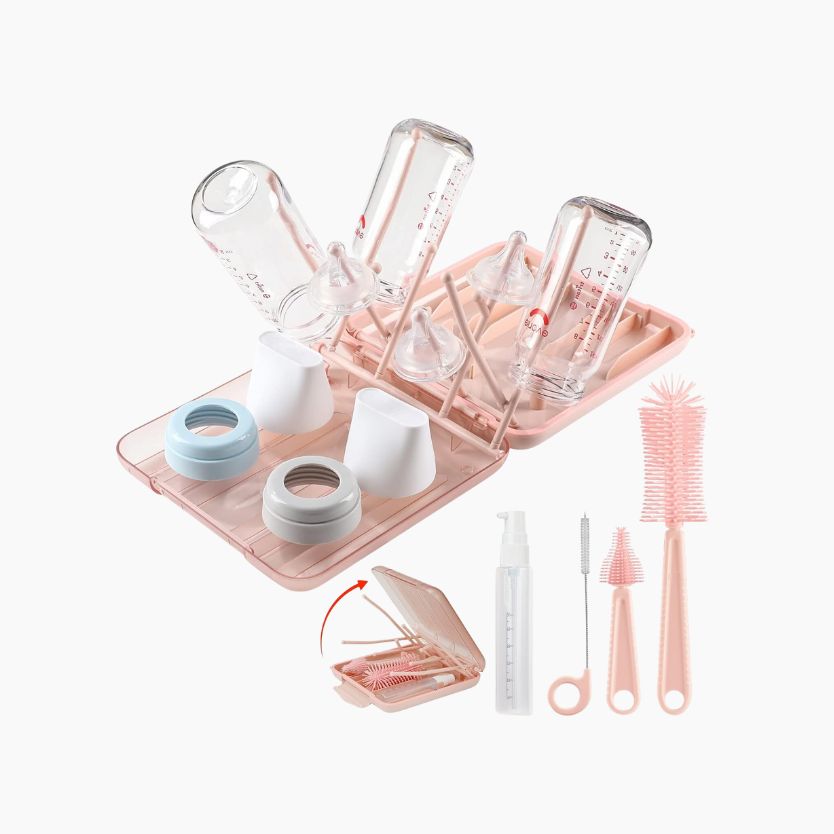 Limpar Mamadeiras com Kit Portátil da Arkemis