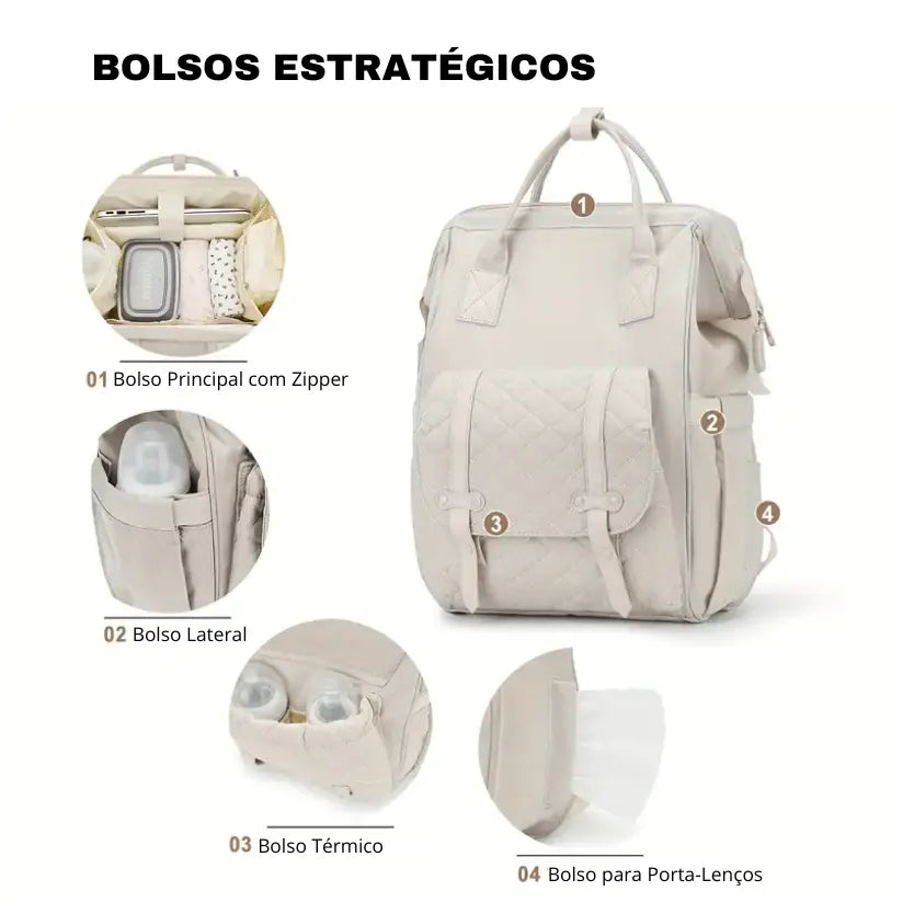 Mochila Para Maternidade Menino