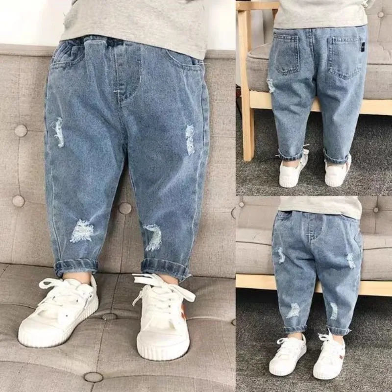 Calça Jeans Infantil Casual