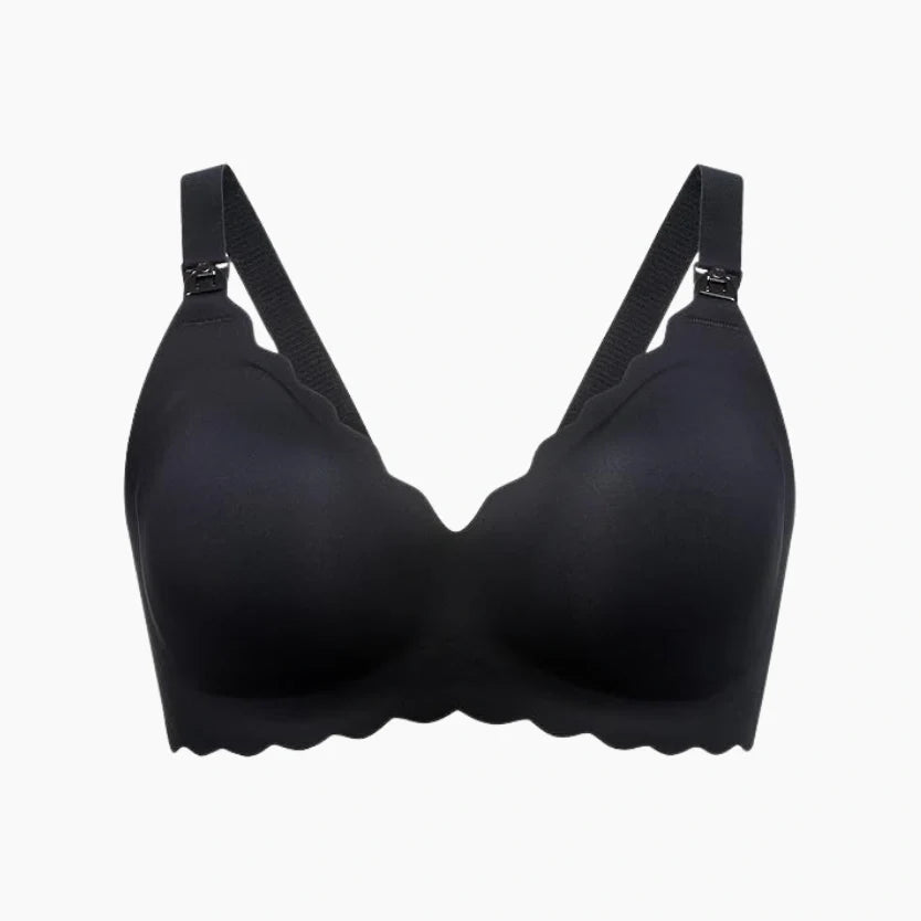 Sutiã Jelly Strip preto, uma das opções de cor do kit com a Nurture S12 Pro.