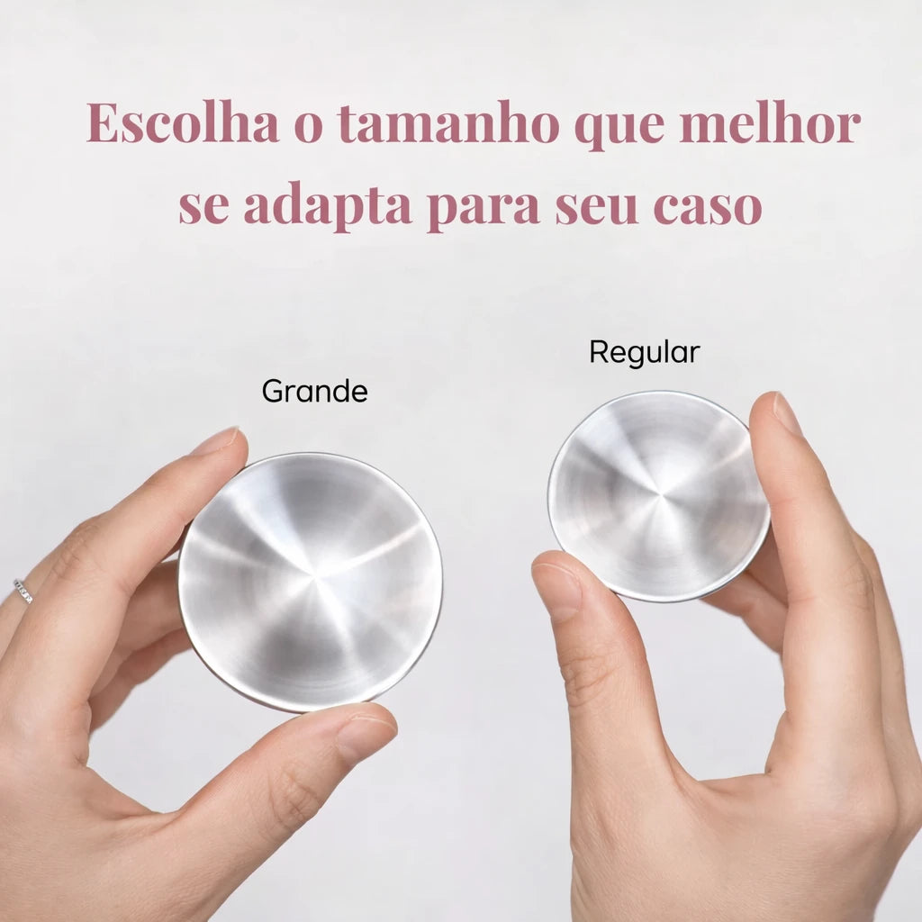Protetores de Mamilos 999 Silver Nursing Cups – Escudos de Prata para Amamentação, Cuidado e Proteção Natural