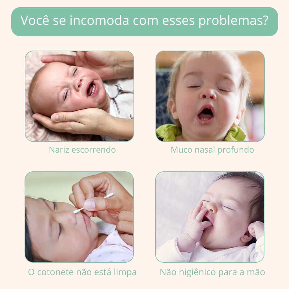 Aspirador Nasal Elétrico Multi Kids